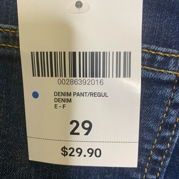 Forever 21 High Rise Skinny Raw Hem Red Stripe - Picture 6 of 12